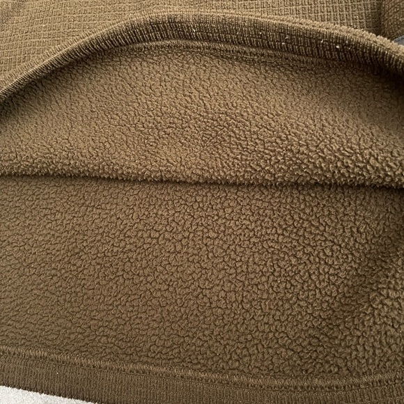 [XL]The North Face A5 SERIES Brown Quarter-Zip Pullover 1/4 ZIP Fleece Jacket - Picture 4 of 7